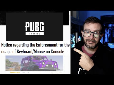 PUBG Update: Console Keyboard/Mouse Issue