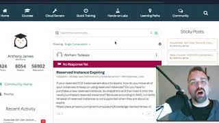 A question from the Linux Academy community