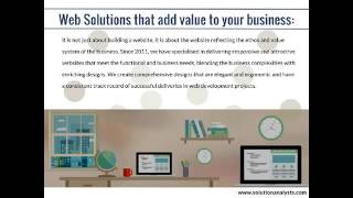 Website Development Company India, Hire Web Developers, Web App Development-Solution Analysts