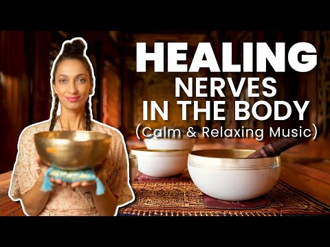 Healing Nerves Frequency Music | Sound Bath Meditation | Deep Sleep Music | Vagus Nerve Reset