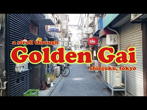 Just a stroll through Shinjuku's Golden Gai area