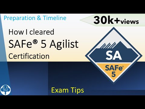 How I Cleared SAFe 5 Agilist certification - Preparation and Exam Tips