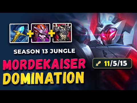 MORDEKAISER JUNGLE MVP | S13 JUNGLE | The Hard Road to Diamond as a Gold Player