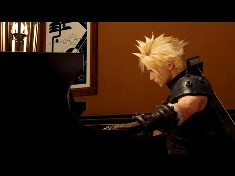 Cloud Playing Aerith's Theme On Piano | Final Fantasy VII Rebirth