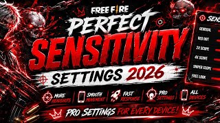 Free Fire Auto Headshot Trick 2026 Sensitivity | 2gb, 4gb, 6gb Ram Headshot Sensitivity Setting