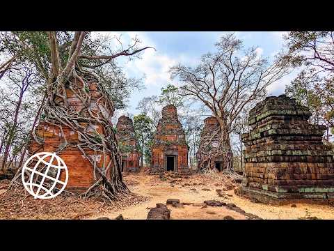 Koh Ker Temple Complex, Cambodia  [Amazing Places 4K]