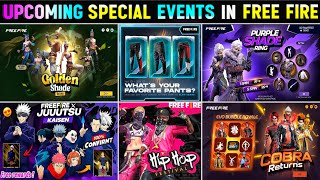 GOLDEN SHADE BUNDLE RETURN 😍🥳| FREE FIRE NEW EVENT | PURPLE SHADE BUNDLE RETURN | FF NEW EVENT
