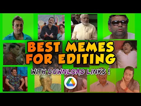 20+ Best Memes for Editing (No Copyright) with Download Link | Part #2