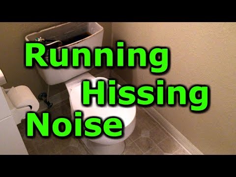 Toilet keeps running and makes noses. Replace fill valve Fluidmaster 400a replacement