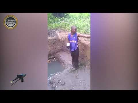 اكتشاف الألماس في أفريقيا من قبل احد زبائننا بواسطة جهاز DIAMOND HUNTER