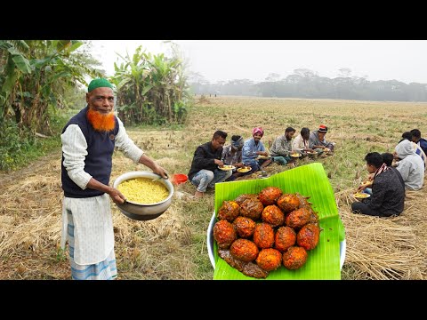 ধান কাটার উদ্দেশ্যে সবজি খিচুড়ি ডিম ভুনা | BSL Daily Life