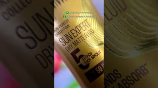 Sun Expert Dry Matte Fluid SPF 50 PA++++ Sunscreen #sunscreen #spf #sunsafe #skinpro #uvdamage #ugc