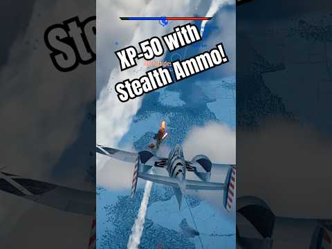 #WarThunder - XP-50 with stealth ammo kill Ki-44-II! #gameplay #Gaming #sabaton