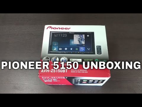 Pioneer AVH-Z5150BT unboxing