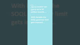 QueryLocator Vs Iterable in Apex Batch class #programming #salesforce #coding