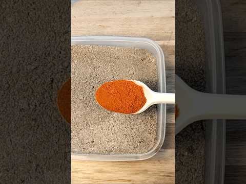 Mix ash and ground paprika and see what happens.