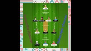 Gg vs Upw best 2 tem for dream11 #cricket #bcci #wpl