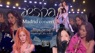 AESPA MADRID CONCERT 20250312 synk: Parallel Line