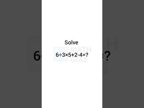 Solve it #basicmath #maths #mathchallenge #viral #foryou