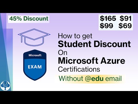Get 45% Student Discount on Azure Certification (without edu email).