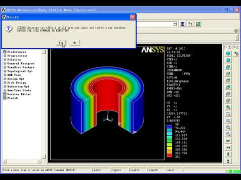 Ansys Thermal-Example 3 - Heat Pipe Analysis