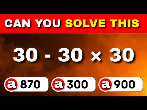 🏆 Math Master Quiz – 30 Tricky Questions | Next Edition.✖️ Math Fun Quiz – Challenge Your Friends! 