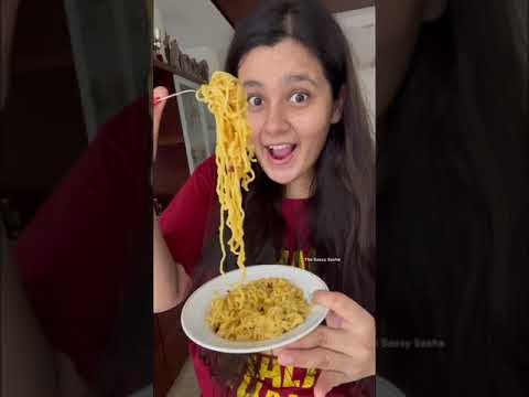 Garlic Butter Maggi | Maggi Recipes #shorts #maggi #garlicbuttermaggi