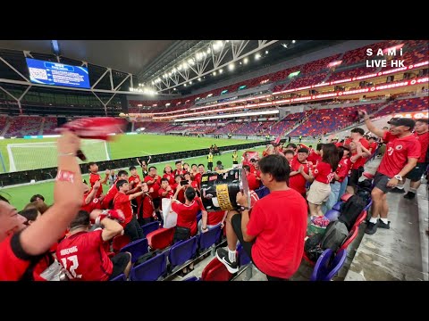 撐港隊 LIVE  |  港隊以1:0 亞洲盃外圍賽絕殺印度  破紀錄42570人入場睇波  完場後球迷狂歡  昇哥賽後分析及感想 (說明欄內有分段重溫) | 啟德體育園 | SAMi LIVE HK