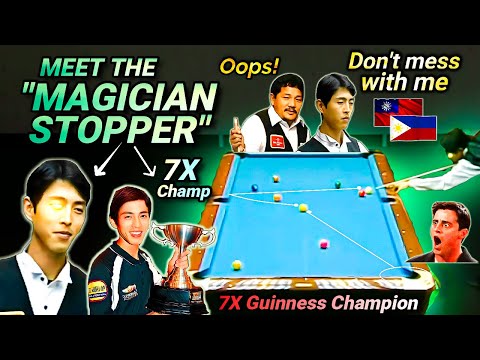 EFREN REYES messed with the WRONG GUY | Taiwan's 7X Guinness Champion