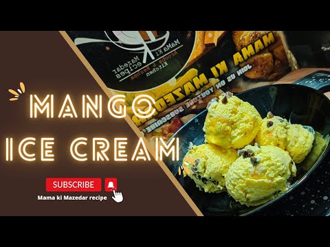Mango Ice Cream (Only 3 Ingredients)