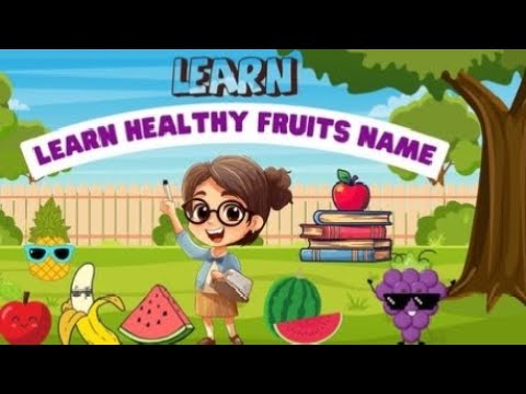 English Fruits Name with Urdu And Hindi | Fruits Vocabulary | 30 Names of fruits | پھلوں نام کے