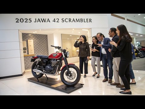 2025 Jawa 42 Scrambler | First Ride Review & Walkaround | Retro Looks, Modern Punch!