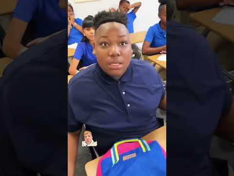 Don’t eat candy in class