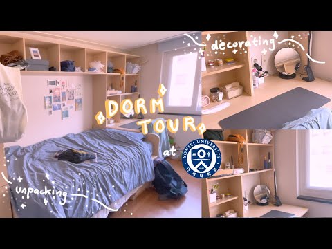 decorating + dorm tour | Yonsei University International House