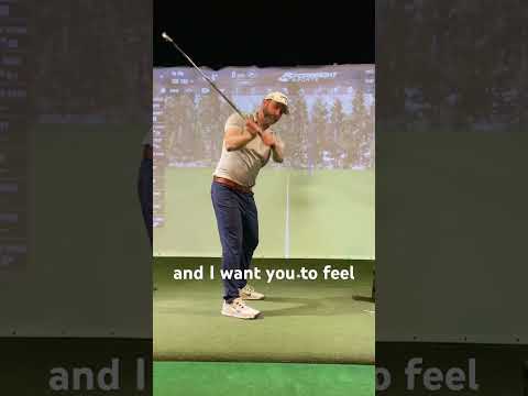 Effects of “Across-the-line” backswing and feels to help. (Clip from a lesson) #golfswing #golf