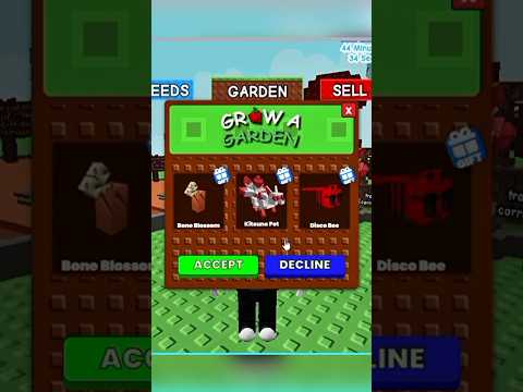 Here’s How I Got Kitsune Pet & Bone Blossom & Disco Bee Back in Grow a Garden #growagarden #roblox