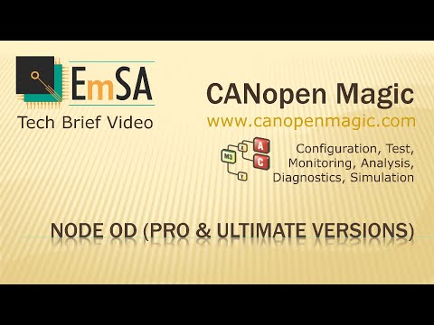 CANopen Magic - Node Object Dictionaries