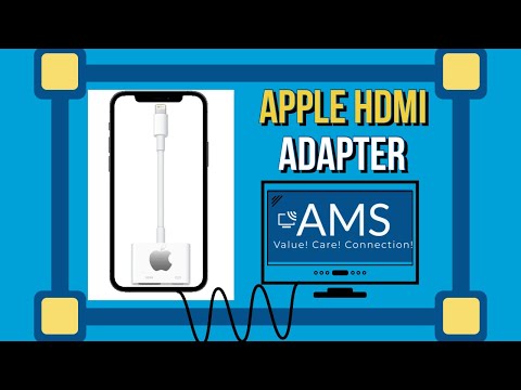 Show your photos on your TV with a lighting adapter.