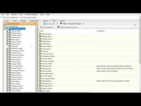 How to Create Client Groups in Commvault