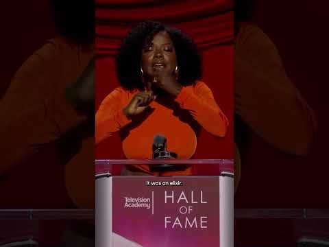 #ViolaDavis Inspiring speech as she was being inducted into the Television Academy Hall of Fame 🙏🏾