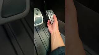 5 minute Tesla upgrade! #tesla #modely #spigen #footpedal #performance