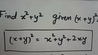 FIND x²+y² #mathshorts #maths #cbsemaths #exam #cbse10thexam2023mathsquestions #cbseeducation #facto