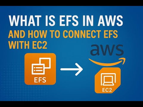 What is EFS in AWS and How to connect EFS with EC2 | AWS Cloud Computing for beginners|  #awsdevops