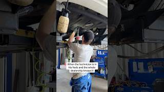 Technician in his feels #foryoupage #shortsfeed