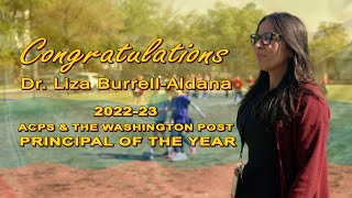 Washington Post and ACPS 2022-23 Principal of the Year