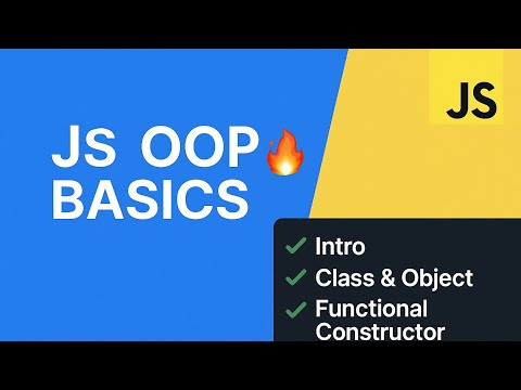 Checkout the full Video to know about OOPs in js