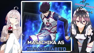| Alya (ASHHFIR) react to MASACHIKA as TABITO KARASU | PUT VIDEO ON 2X | Blue Lock | Gacha React