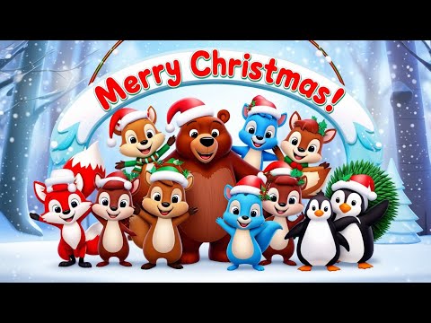 "Christmas in Animals 🎅🐻 | Magical Holiday Poem for Kids | Festive Rhyme with Talking Animals"