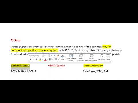 ODATA Services in SAP ABAP | ODATA Introduction in Simple Way #odata #odatainsapabap #abap #sapabap