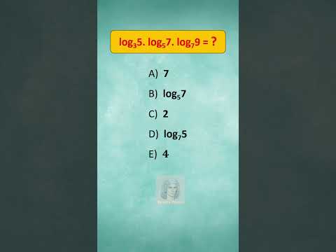 Only 1% can solve this logarithm problem #math #mathproblems #usa